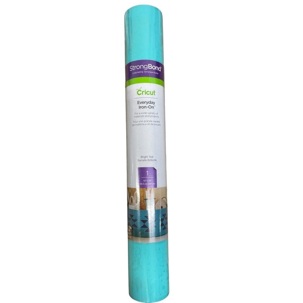 NWT Cricut Everday Iron-On Bright Teal Maker Explore Air 2 Machine